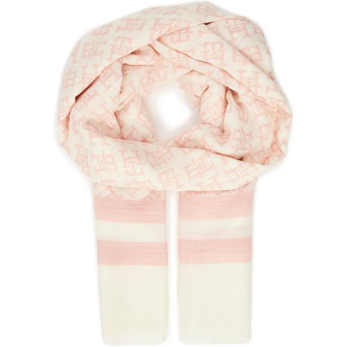 Scialle Beach Summer Mono Scarf AW0AW16030 Écru - Tommy Hilfiger - Modalova