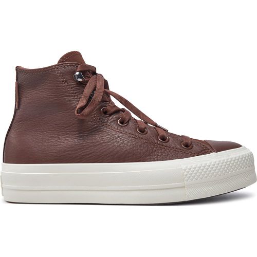 Scarpe da ginnastica Chuck Taylor All Star Lift Platform Water Repellent Leather A10362C - Converse - Modalova