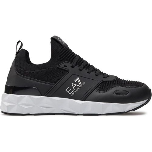 Sneakers X8X175 XK380 Q739 Black+Silver+White - EA7 Emporio Armani - Modalova