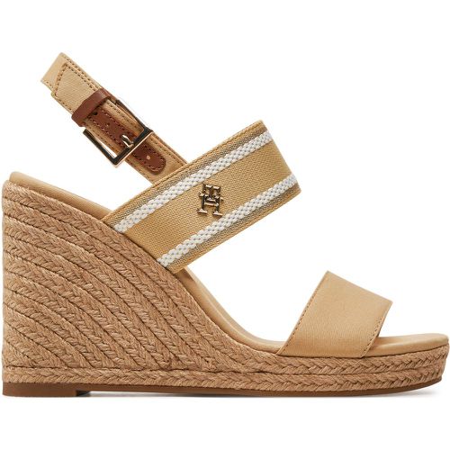 Espadrillas Webbing High Wedge Sandal FW0FW08045 - Tommy Hilfiger - Modalova