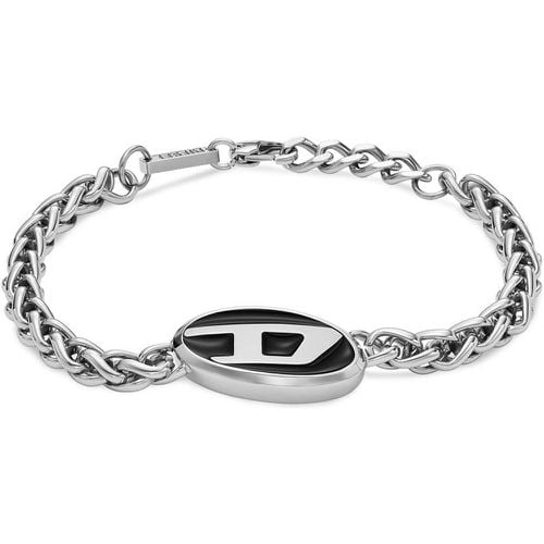 Bracciale Steel Font DX1469040 - Diesel - Modalova