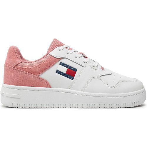 Sneakers Tjw Retro Basket Mix Media EN0EN02653 - Tommy Jeans - Modalova