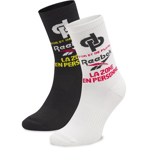 Set di 2 paia di calzini lunghi unisex Jul Crew Sock HI3894 - Reebok - Modalova