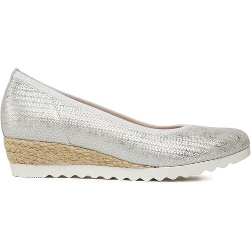 Espadrillas Gabor 42.641.62 Argento - Gabor - Modalova