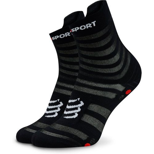 Calzini lunghi unisex Pro Racing Socks V4.0 Ultralight Run High XU00050B Black/Red - Compressport - Modalova