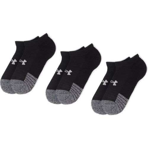 Set di 3 paia di calzini corti unisex Heatgear No Show Sock 1346755-001 - Under Armour - Modalova