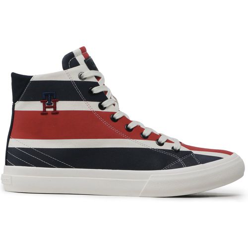 Sneakers Th Hi Vulc Street Stripes FM0FM04690 - Tommy Hilfiger - Modalova