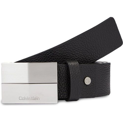 Cintura da uomo Adj 2 Finish Plaque Pb K50K510935 - Calvin Klein - Modalova