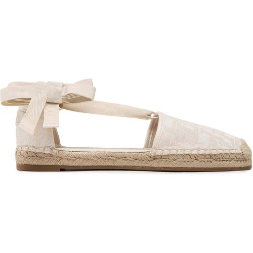 Espadrillas Closed Toe Espadrille Monogram W FW0FW07253 Écru - Tommy Hilfiger - Modalova