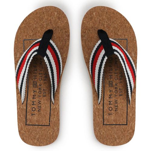 Infradito Cork Beach Sandal FM0FM04475 - Tommy Hilfiger - Modalova