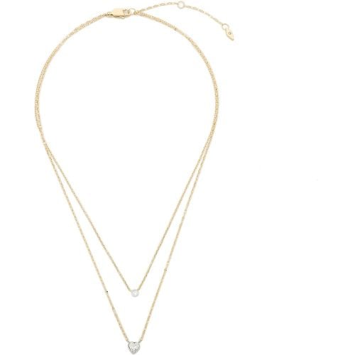 Collana Fossil JF04357998 Oro - Fossil - Modalova