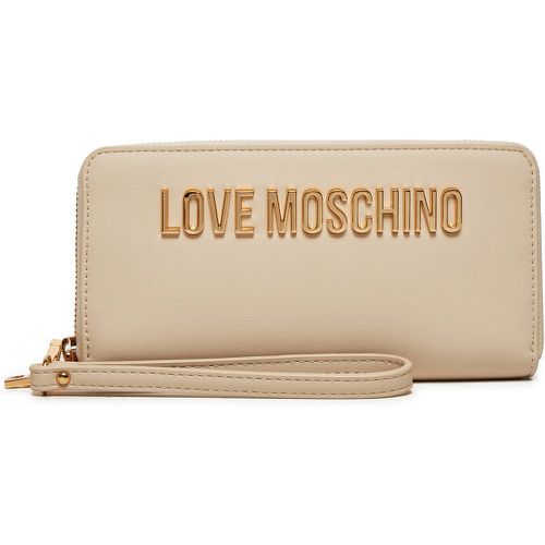 Portafoglio grande da donna JC5620PP1LKD0110 Écru - Love Moschino - Modalova