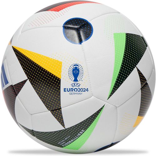 Pallone EURO 24 IN9366 White / Black / Glow Blue - Adidas - Modalova