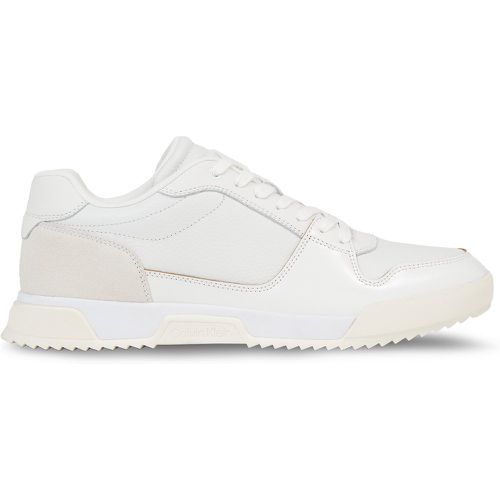 Sneakers Low Top Lace Up Lth HM0HM01173 White Mix 0K5 - Calvin Klein - Modalova