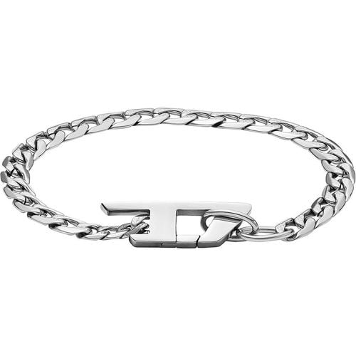 Bracciale Chain D Logo DX1496040 - Diesel - Modalova