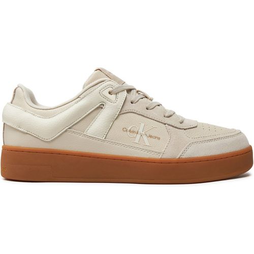 Sneakers Basket Cup Low Laceup Lth Ml Mtr YM0YM00994 Écru - Calvin Klein Jeans - Modalova