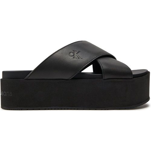 Ciabatte Flatform Cross Mg Uc YW0YW01349 - Calvin Klein Jeans - Modalova