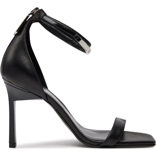 Sandali Heel Sandal 90 Metal Bar Lth HW0HW01946 Ck Black BEH - Calvin Klein - Modalova