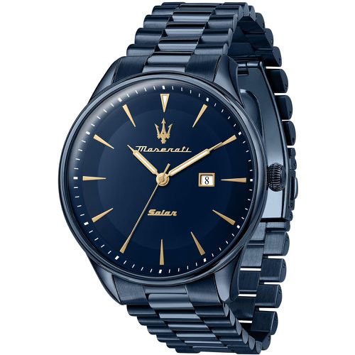 Orologio Solar Blue R8853146003 - Maserati - Modalova