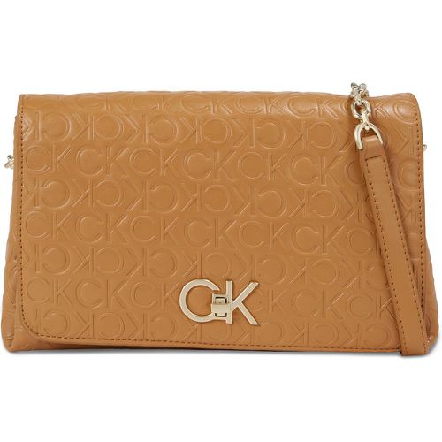 Borsetta Re-Lock Shoulder Bag Md - Emb K60K611061 - Calvin Klein - Modalova