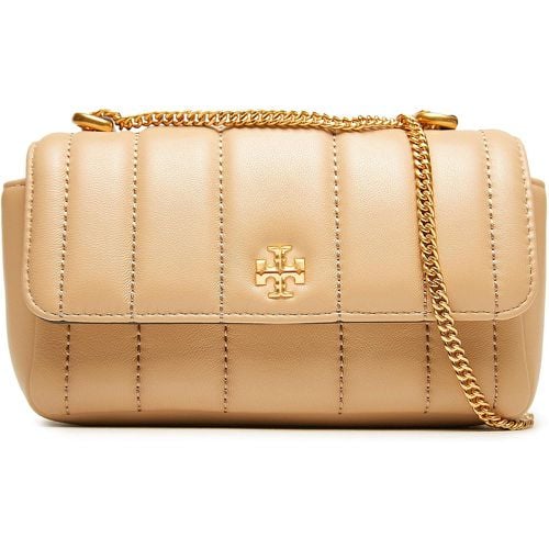 Borsetta Kira Mini Flap Bag 142567 Écru - TORY BURCH - Modalova