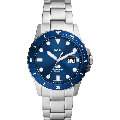 Orologio Fossil Blue FS6029 Argento - Fossil - Modalova