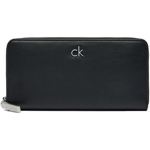 Portafoglio grande da donna Ck Daily Large Zip Around_Pbl K60K612850 - Calvin Klein - Modalova