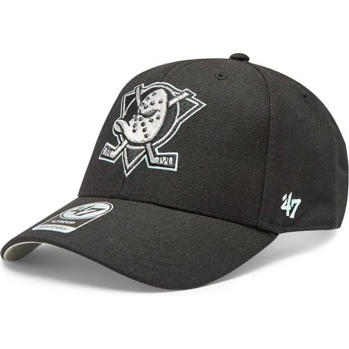 Cappellino NHL Anaheim Ducks Metallic Snap '47 MVP H-MTLCS25WBP-BKA - 47 Brand - Modalova