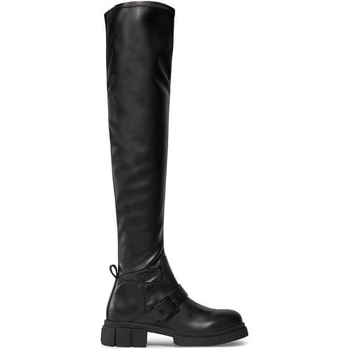 Stivali sopra il ginocchio Stretch Monochromatic Longboot FW0FW07611 - Tommy Hilfiger - Modalova