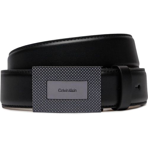 Cintura da uomo Adj Formal Pique Plaque 35Mm K50K511357 Ck Black BEH - Calvin Klein - Modalova