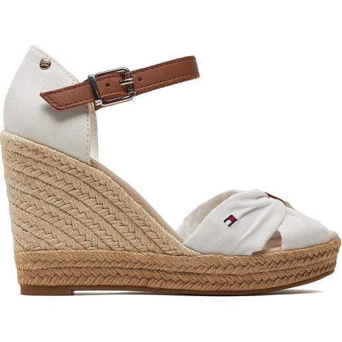 Espadrillas Basic Open Toe High Wedge FW0FW04784 Écru - Tommy Hilfiger - Modalova