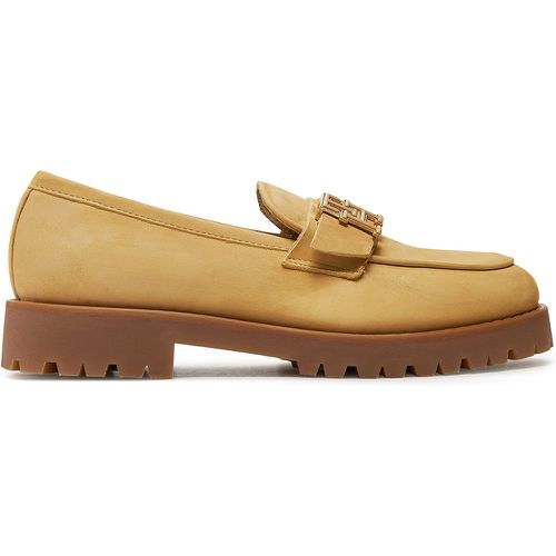 Chunky loafers Cleated Nubuck Boat Shoe FW0FW08062 - Tommy Hilfiger - Modalova