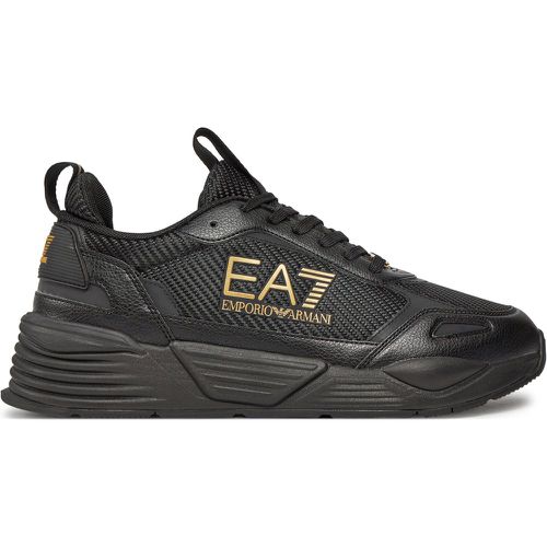 Sneakers X8X152 XK378 T961 Triple Black+Gold Eo - EA7 Emporio Armani - Modalova