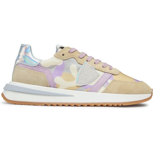 Sneakers Tropez 2.1 TYLD CP24 Camou/Sable' Violet - Philippe Model - Modalova