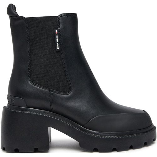 Stivaletti Tjw Mid Heel Chelsea Boot EN0EN02681 - Tommy Jeans - Modalova