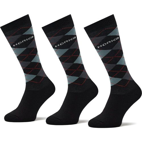Set di 3 paia di calzini lunghi unisex Riding Socks 145450-0000-0206 - Horka - Modalova
