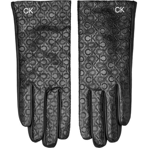 Guanti da donna Re-Lock Emb/Deb Leather Gloves K60K611165 - Calvin Klein - Modalova