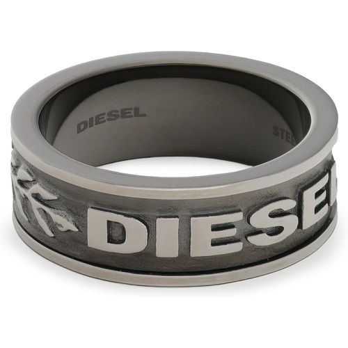 Anello Diesel DX1108060 Argento - Diesel - Modalova