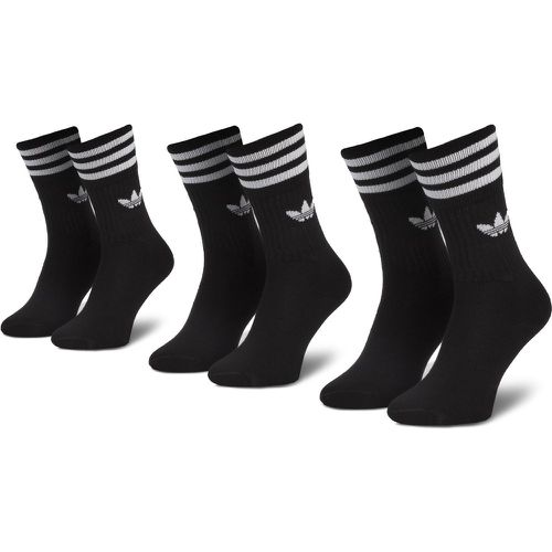 Set di 3 paia di calzini lunghi unisex Solid Crew Sock S21490 - Adidas - Modalova