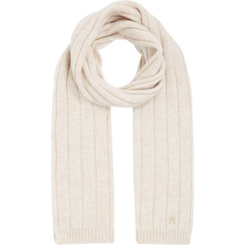 Sciarpa Th Timeless Scarf AW0AW15351 Écru - Tommy Hilfiger - Modalova