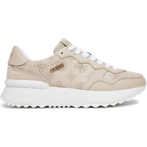 Sneakers Guess FLPVI3 ELE12 Beige - Guess - Modalova