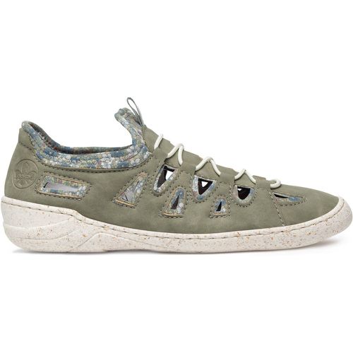 Scarpe basse Rieker 54551-52 Verde - Rieker - Modalova