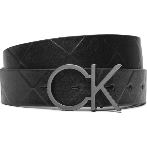 Cintura da donna Re-Lock Quilt Ck Logo Belt 30Mm K60K611102 Ck Black BEH - Calvin Klein - Modalova