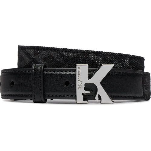 Cintura da donna K Logo Aop Denim Belt 236J3104 - Karl Lagerfeld Jeans - Modalova