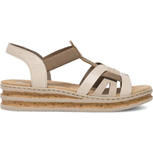 Sandali Rieker 62918-62 Beige - Rieker - Modalova