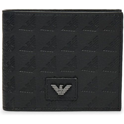 Portafoglio grande da uomo YEM122 YQ67I 80001 - Emporio Armani - Modalova