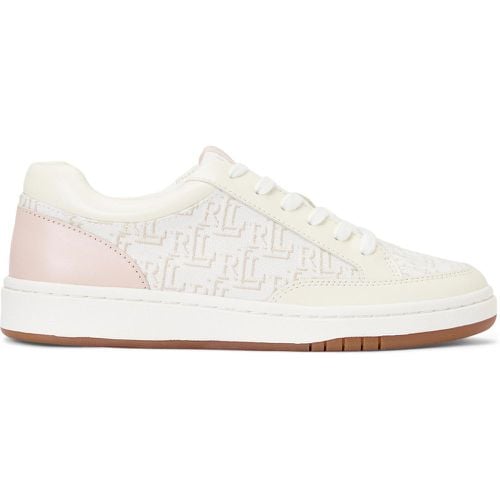 Sneakers Hailey 802904471001 Écru - Lauren Ralph Lauren - Modalova