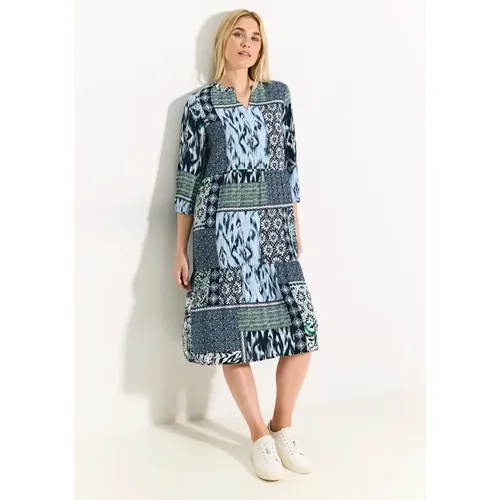 Tunika Kleid mit Print - cecil - Modalova