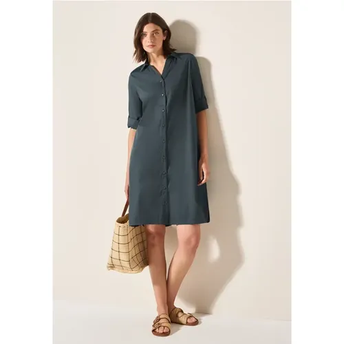 Kleid mit Smok-Detail - cecil - Modalova