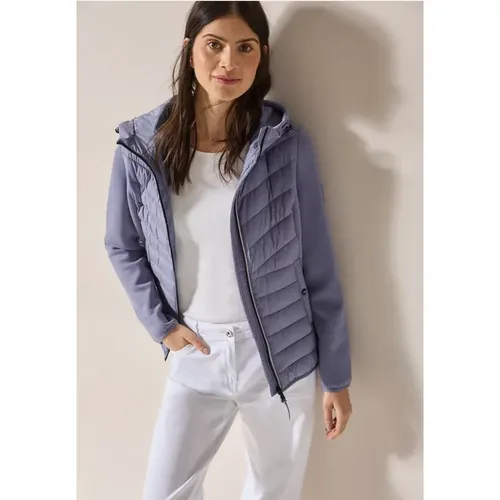 Scuba Jacke mit Kapuze - cecil - Modalova
